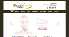 Desktop Screenshot of laserbeautyworks.com